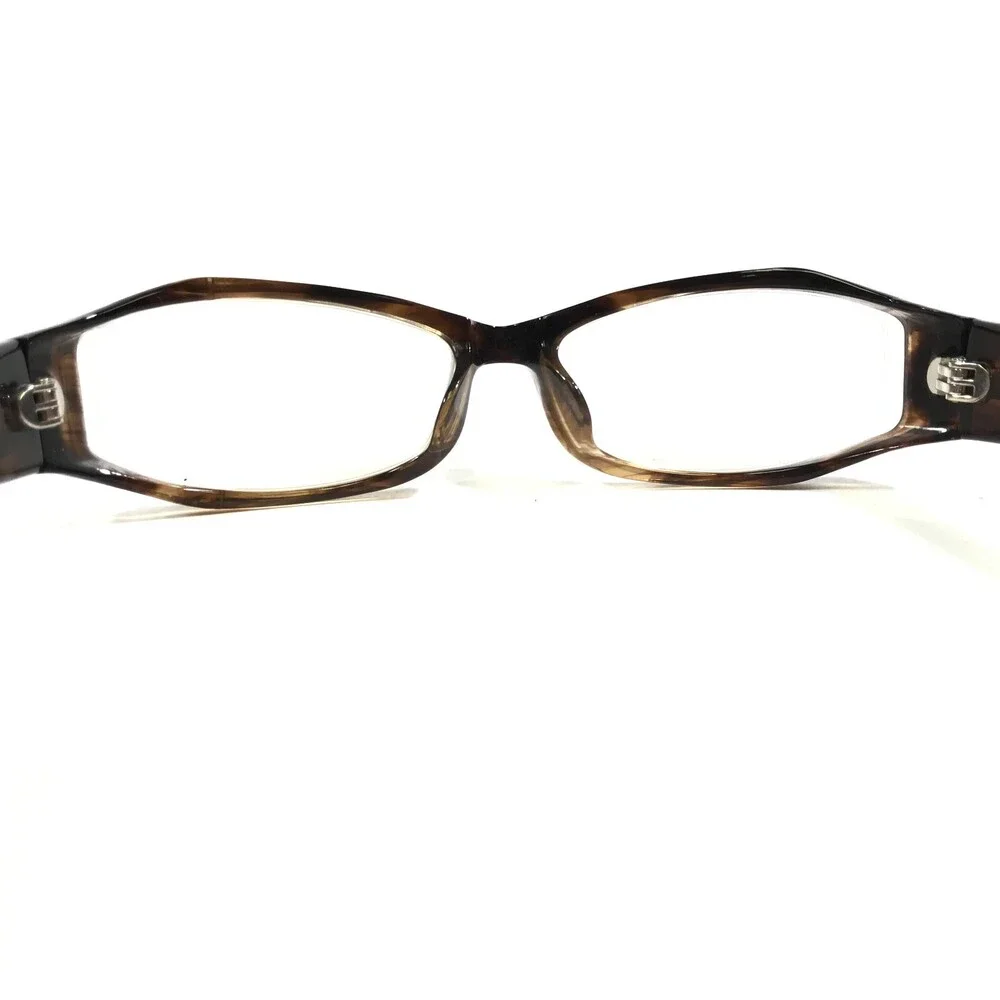 Iyoko-Inyake Eyeglasses Frames IY 252 Col.3 Brown Rectangular Full Rim 53-16-135